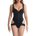Plus Size Body Sculpting Pants Thigh-High Waist One-Piece Pull-In Buckle Waistband Hip-Lifting Slimming Shapers Breathable