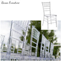 RTS TOP Plastic Resin Chair Lowest Price Wedding Dining Rentals clear Black Wedding Chair MegaBDM