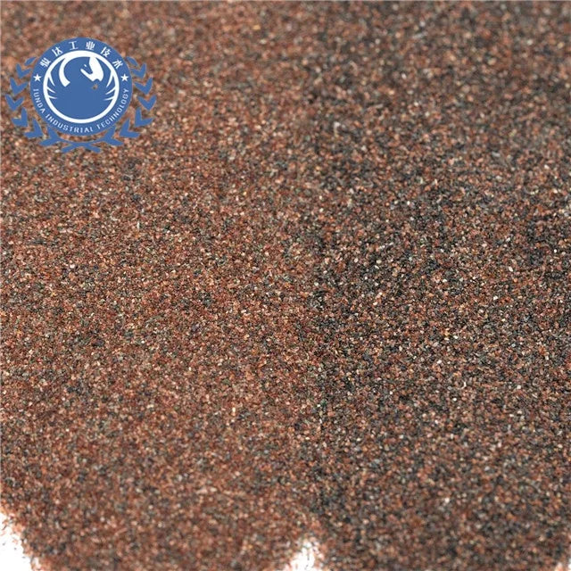 Abrasive Powder Rock Good Toughness and Sub-Conchoidal Fracture Sea Garnet Sand 80# for Water Jet Cutting