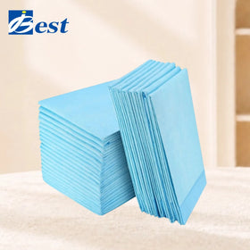 Super Absorbent (300-500ml) Eco-Friendly Waterproof Disposable Urine Pads Breathable Backsheet for Pets Cotton Fiber Training