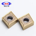 Hard Coating CNMG 120408 Bronze Inserts Tungsten Carbide Material CNC Turning Inserts