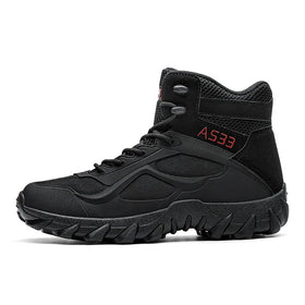 WANZHUO Wholesale Customized Lowt-op Desert Waterproof Men's Outdoor Hiking Hunting Climbing Four SeasonsTactical Boots Shoes