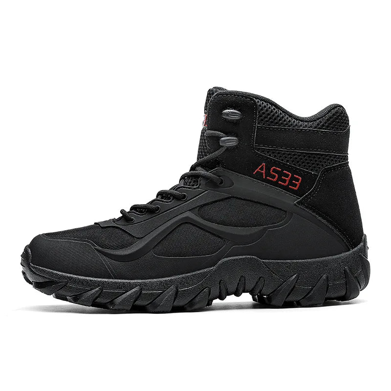 WANZHUO Wholesale Customized Lowt-op Desert Waterproof Men's Outdoor Hiking Hunting Climbing Four SeasonsTactical Boots Shoes MegaBDM