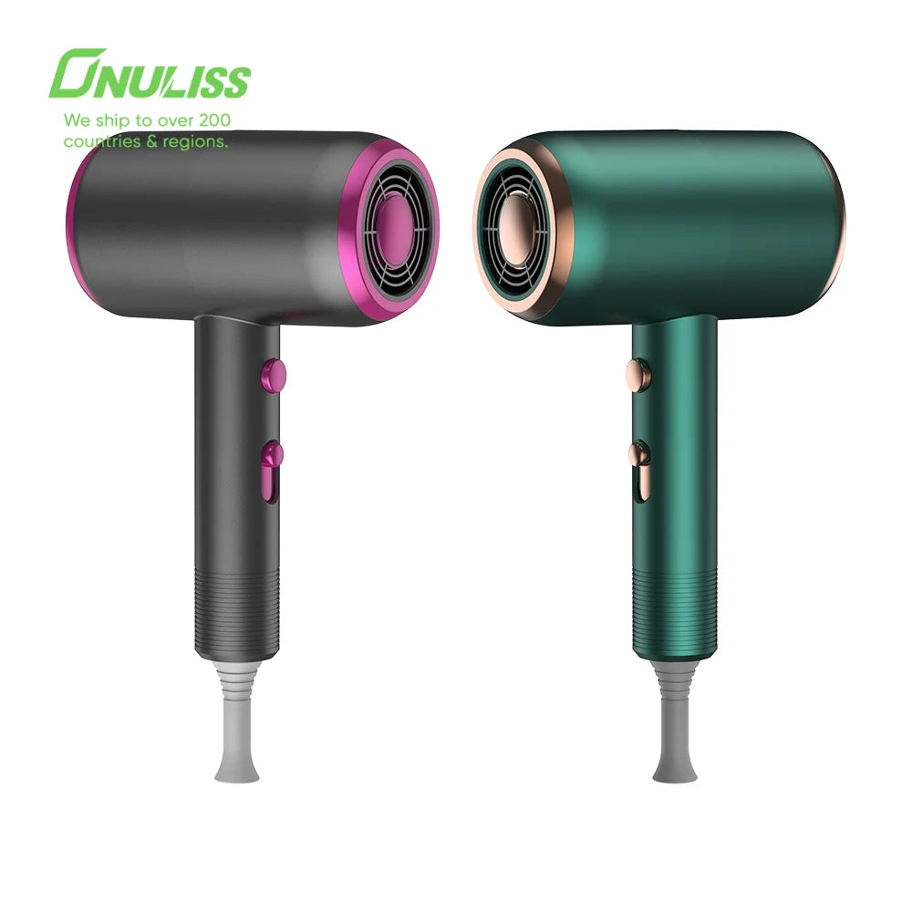 1800W Professional Ionic Hair Dryer for Fast Drying Seche Cheveux Electric Hairdryer Set Multi Styler for Travel and Home Use