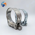 European Style Heavy Duty T-bolt Hose Clamp Galvanized & Stainless Steel High Pressure Pipe Clamp OEM Available MegaBDM
