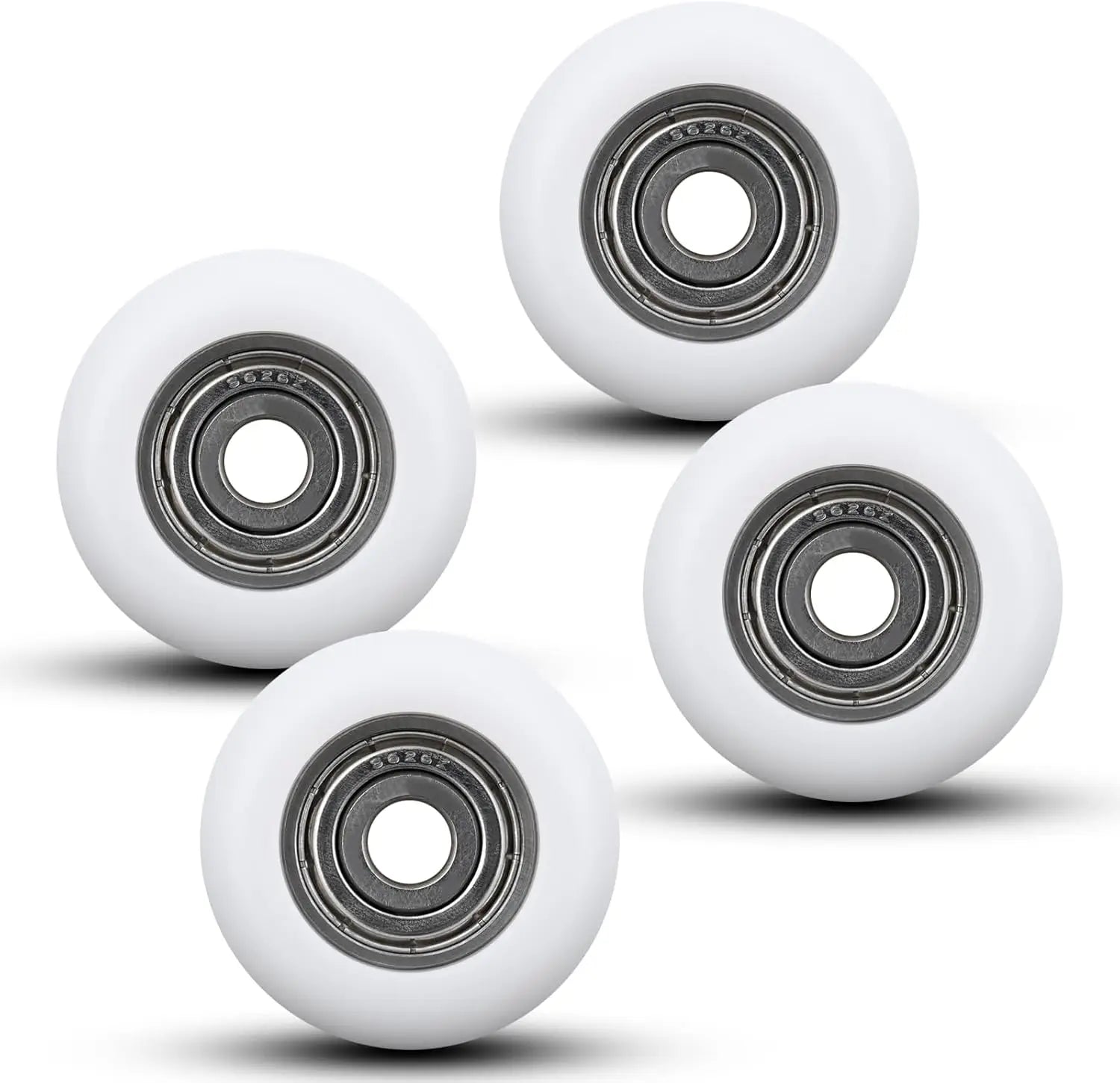 Stainless Steel Bearings 626ZZ Nylon Roller Replace the 2000 3000 3000XL and Some Very Early XL Total Gym Wheels/Rollers