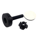 Carbon Steel SS304 Black Oxide 3/8-16 Inch Thread Heavy Duty Furniture Leg Adjustable T-type Four-prong Nut and Bolt Kit