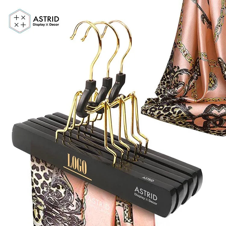 Astrid 23 CM Luxury Logo Shop Scarves Women Holder Clip Sample Cloth Display Dcarf Hijab Hanger