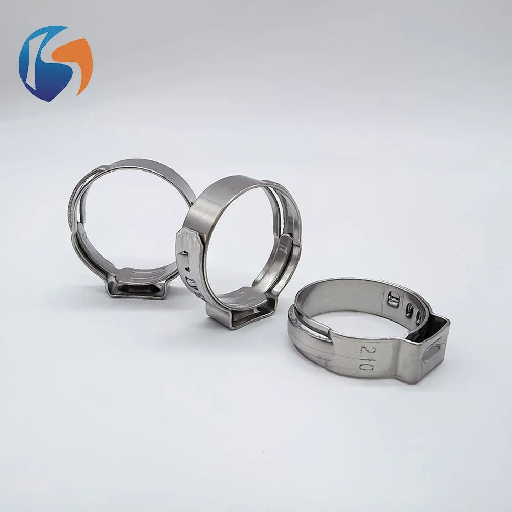 6.5 -50mm Single Ear Stepless Hose Clamp Stainless Steel CV Boot Clamp MegaBDM