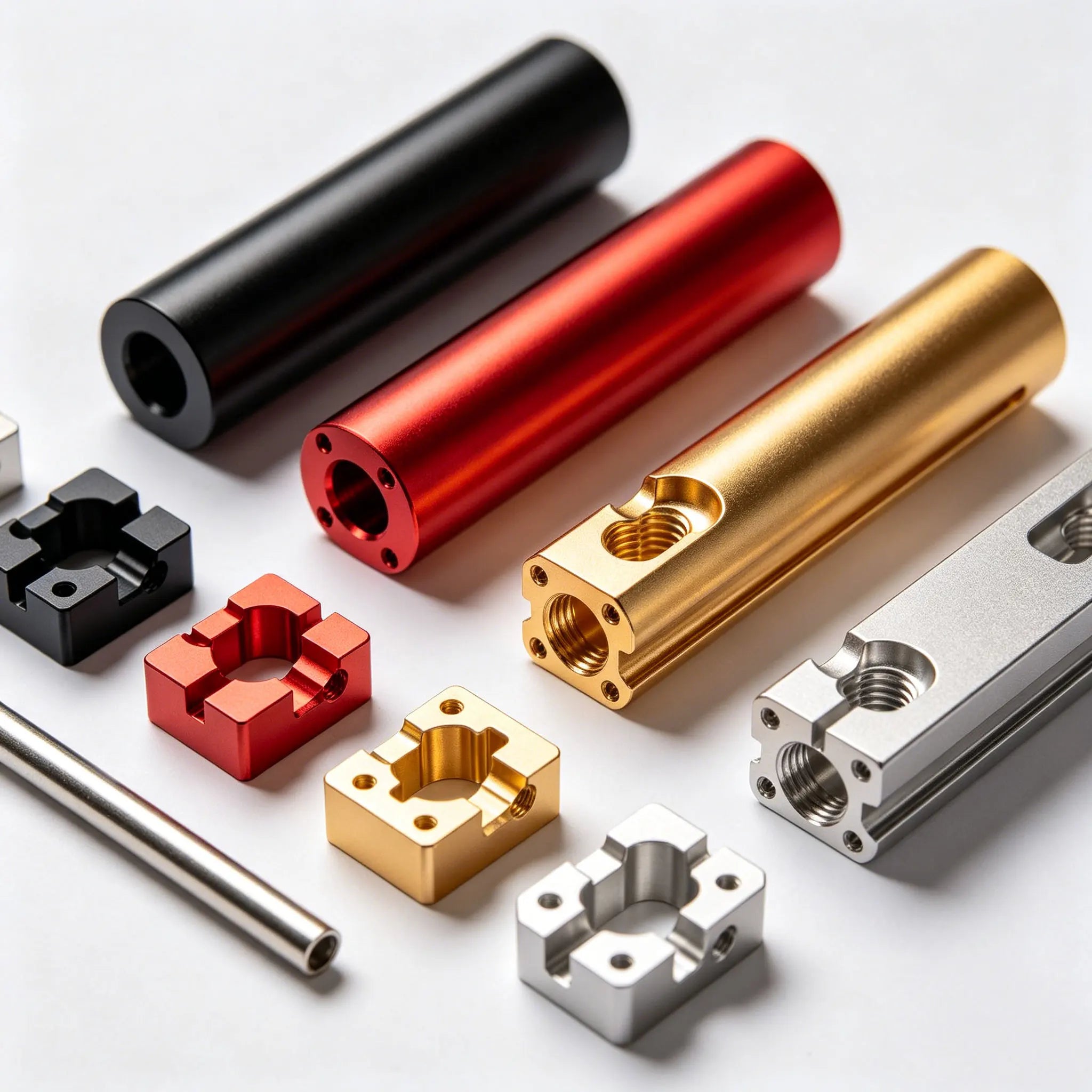 Chinese Custom Stainless Steel CNC Machined Lathe Milling Anodizing Aluminum Turning Spare Parts