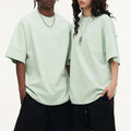 Bangladesh China Factory Price 350g 100 Percent Cotton Heavyweight Eco Friendly Unisex T Shirt Crew Neck Short Sleeve T Shirt