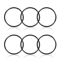 3043B O-Ring Seal Compatible with VP Racing Fuels 3042 Gas Can/Utility Jug CapsGasoline Tank Nozzle Replacement O-Ring(6PCS)