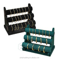 Linen Flannel Velvet Bar Holder Watch Jewelry Bangle Bracelet Holder for shop Display