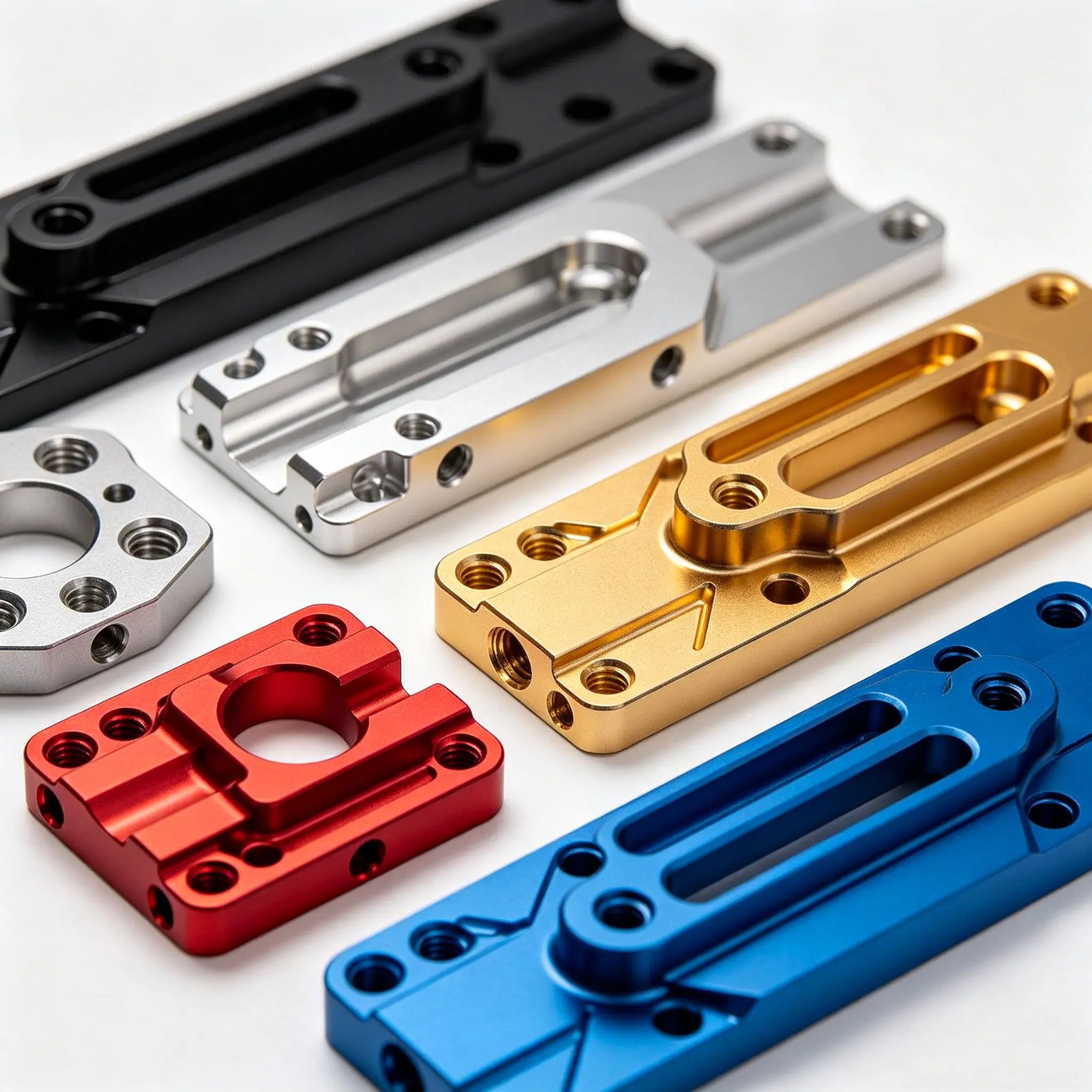China Custom CNC Processing Lathe Turning Anodized Aluminum CNC Machining Parts