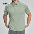 PASUXI Skin-friendly Breathable Quick Dry Men's T-shirt Lightweight Outdoor Hiking Sportswear Casual Everyday Wear Tee MegaBDM