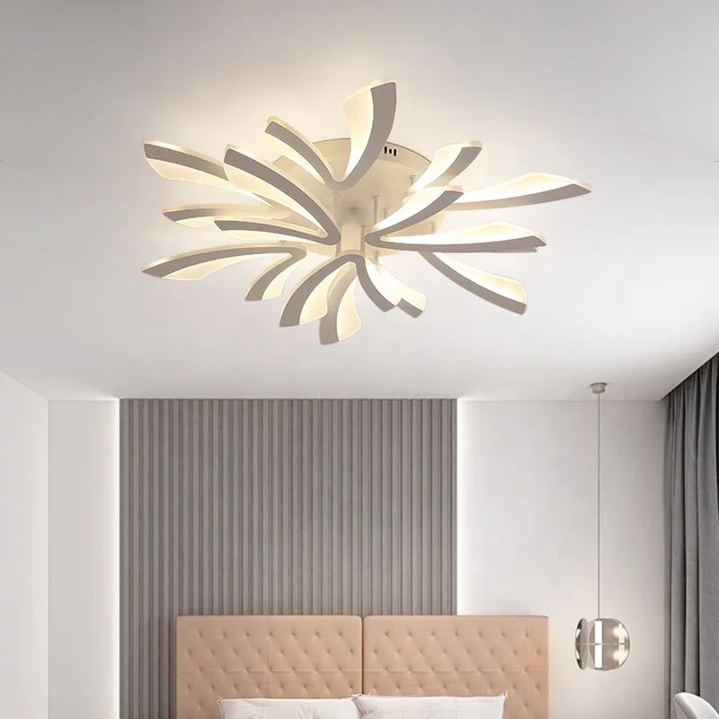Nordic Ceiling Lamp Modern Simple Smart LED Study Bedroom Living Room Illumination