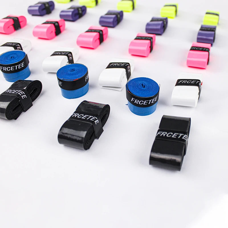 FRCETEE Custom 25mm Breathable PU Tennis and Badminton Overgrip Non-Slip and Stickiness Accessory