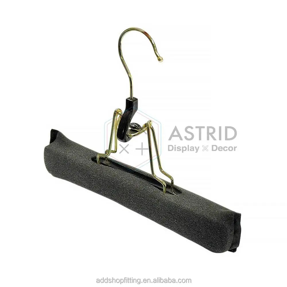 Astrid Eco-Friendly Recyclable 20CM PU Grey Seamless Flexible Elastic Protective Foam Hair Extension Hanger Cover for Salon Use