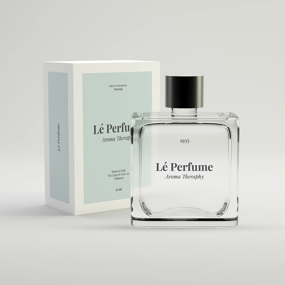 Eco-friendly Custom Coated Paper High-End Folders Packaging for Perfume with Matt Lamination