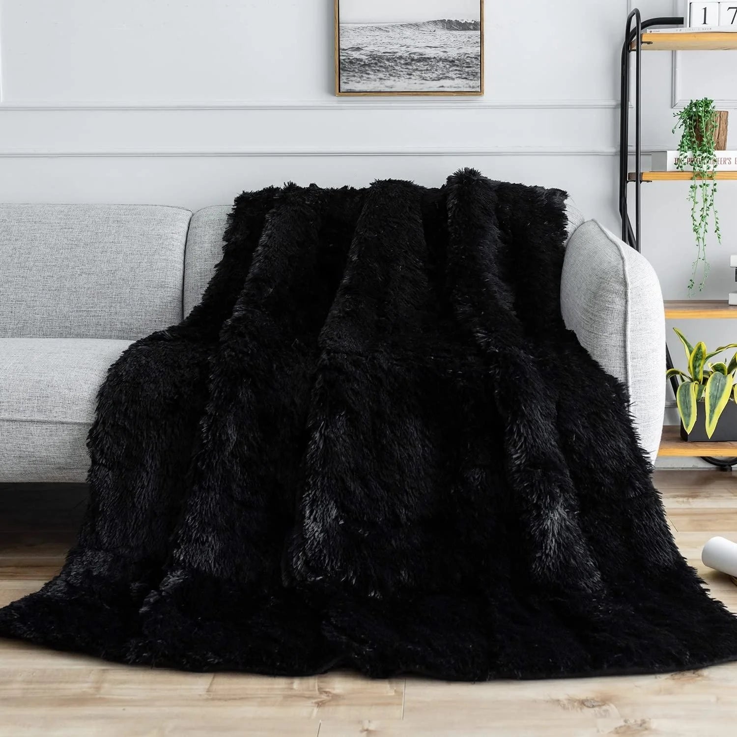 Soft Fleece Stuffed Animal Weighted Blanket Sherpa Throw for Depression Autism Insomnia Stress Relief Comfort Product