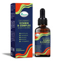 OEM/ODM Vitamin B-Complex With B5 B12 B1 B6 B7 B9 B3 Etc B Complex Liquid Drops for Energy Brain & Heart Support