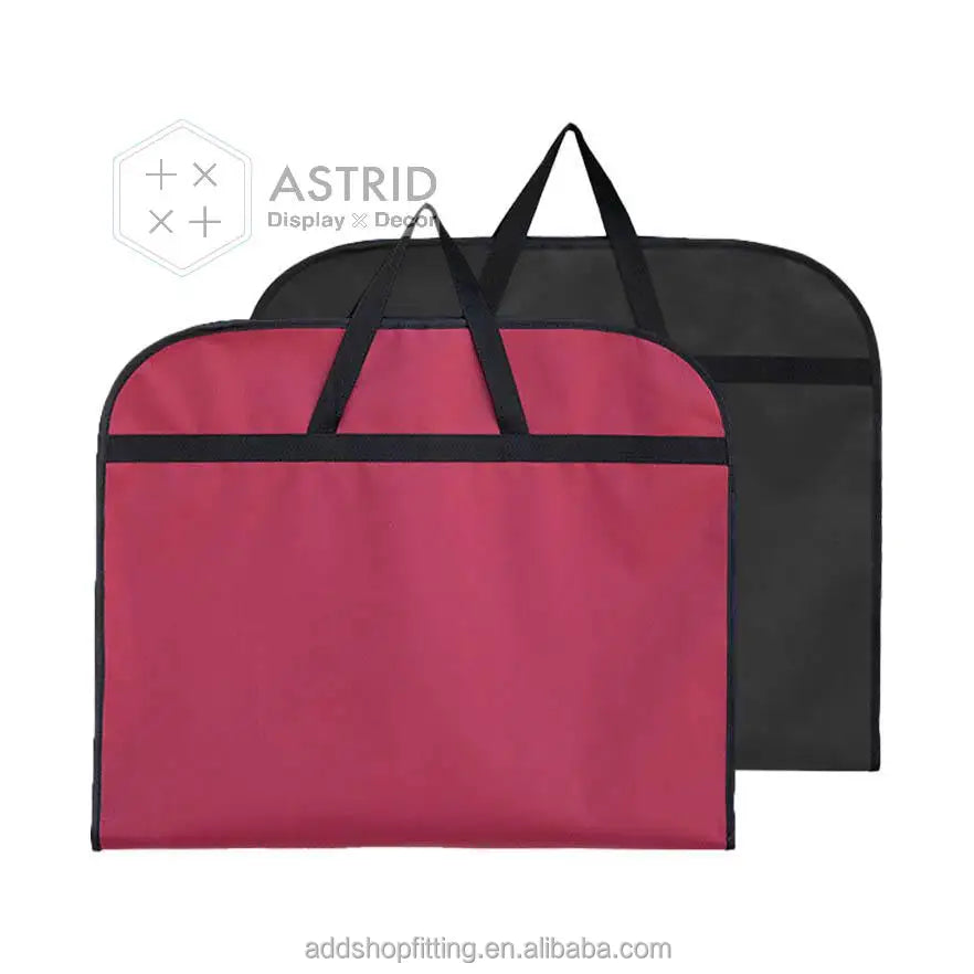 Astrid 60 x 100 CM Red Oxford Fabric Garment Clothes Custom logo Clothing Suit Bags for Men Women Fashion Store