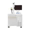 DMK 20W 30W 50W 100W High-Accuracy Desktop Fiber Laser Marking Machine with Air Cooling for Metal Marking