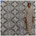 YX1531 Geometric Yarn Dyed Jacquard Fabric 70% Polyester 30% Cotton Woven Material for Dresses and Handbags MegaBDM
