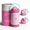 14OZ Hot Selling Premium Custom Logo 304 Stainless Steel Leak-Proof BPA Free Vacuum Insulated Sport Water Bottle Anti-Skid