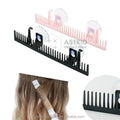 High-end Stainless Steel Metal Wig Display Rack Wall Mounted Hair Extension Holder for Salon