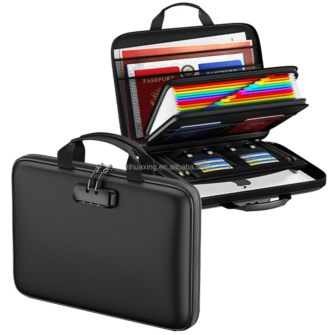 American Local Fireproof Hard Shell EVA Folder to Safely Protect Your Files