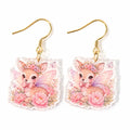 Cute Custom Acrylic Earrings Lightweight Decorative Accessories for Gifts and Events MegaBDM