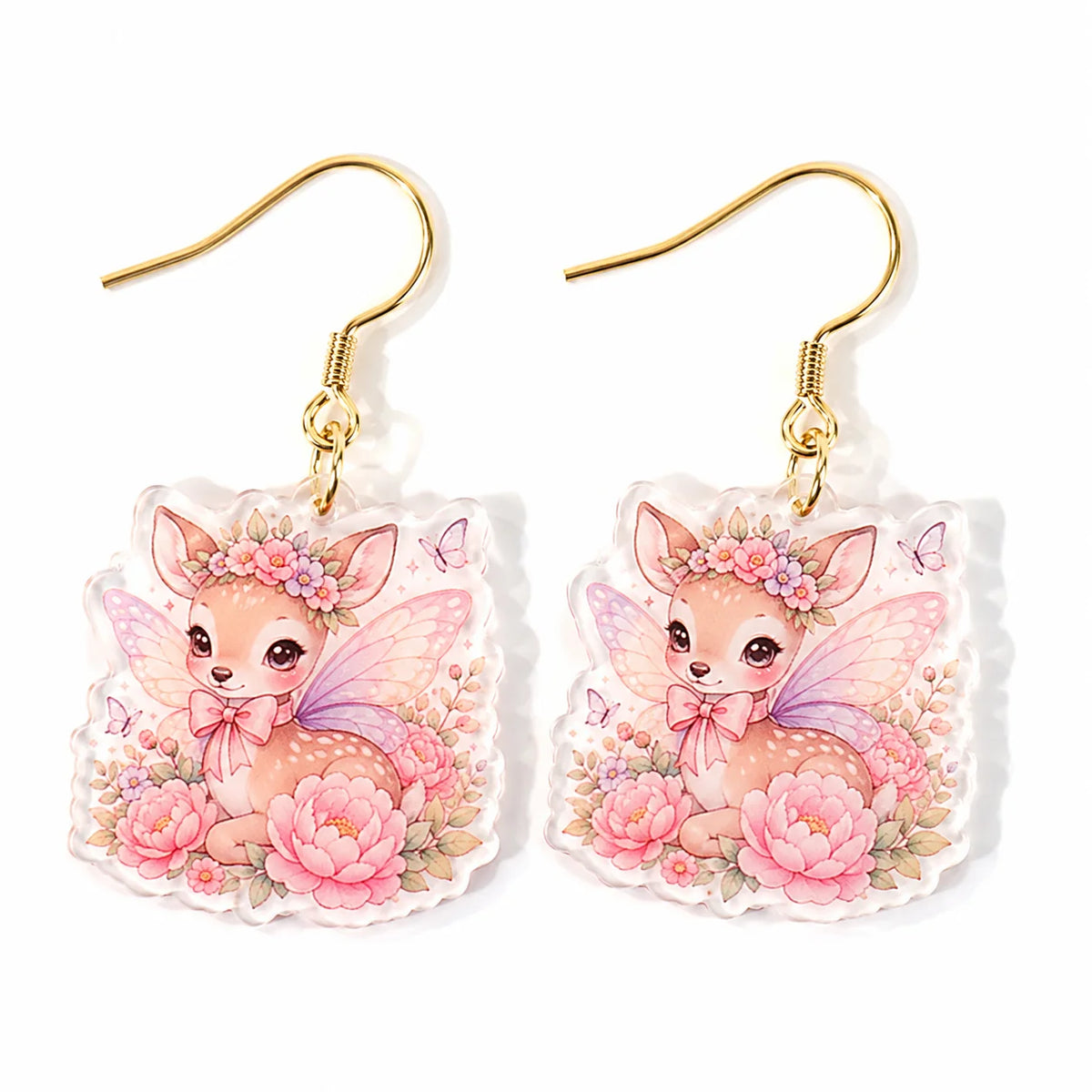 Cute Custom Acrylic Earrings Lightweight Decorative Accessories for Gifts and Events MegaBDM