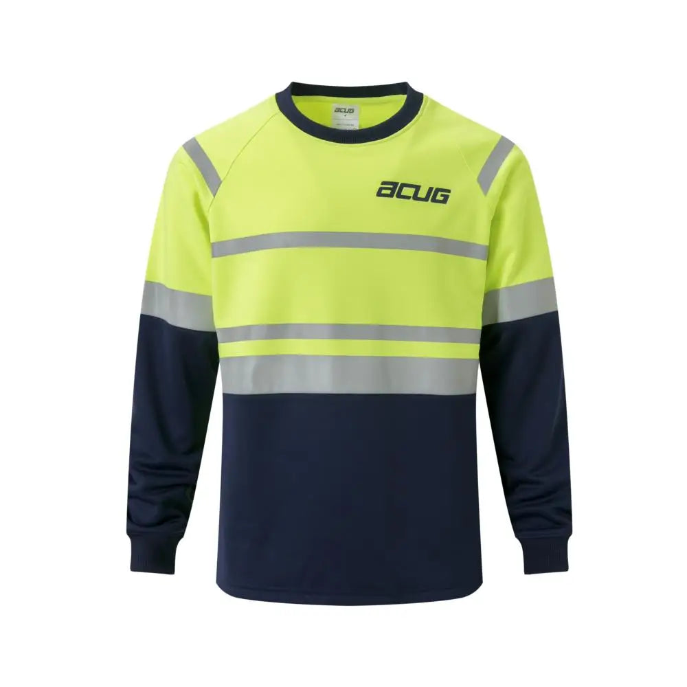 Hi Vis Yellow Workwear High Visibility Fluorescent Polyester Summer Short Sleeve Custom Logo Road Security Safety Reflective