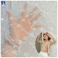 YX1533 Lightweight Floral Jacquard Mesh Lace Fabric for Women's Fashion Garments and Dress Making MegaBDM