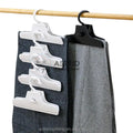Durable Space Saving Overlay Stackable PS Plastic Injection Display Trousers Pants Hanger for Wardrobe and Clothing Store Use