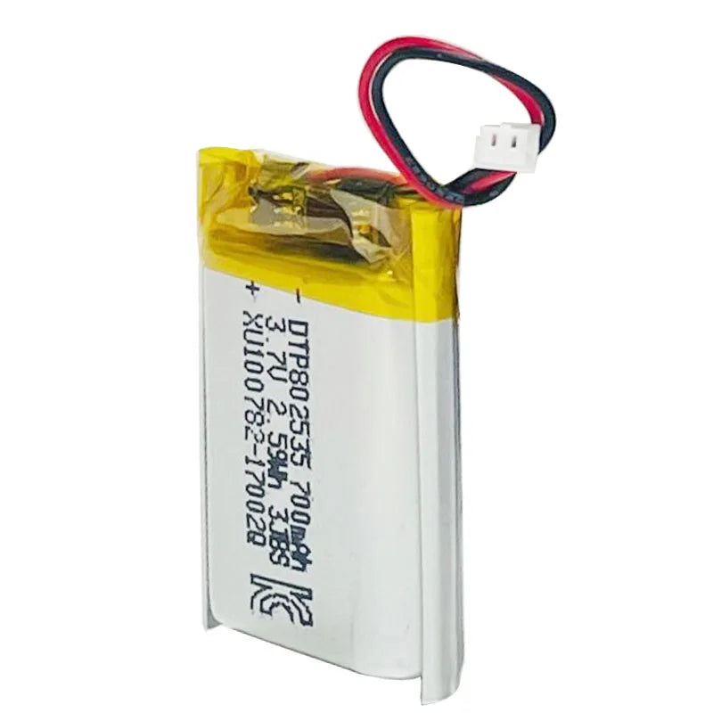 Wholesale Price 3.7V 700mAh Li Polymer Rechargeable Lipo Battery Pouch Lithium Ion 3.7V 700MAH 603048 Lipo Pouch