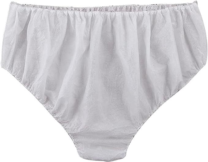 Disposable Non-Woven Briefs Unisex Disposable Underwear Discreet Panties for Travel Hotel Spa and Hospital Stays MegaBDM