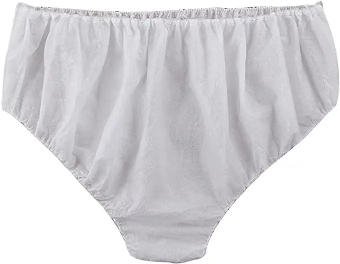Disposable Non-Woven Briefs Unisex Disposable Underwear Discreet Panties for Travel Hotel Spa and Hospital Stays