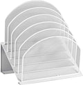 5 Section Office Desktop Document Sorter Desk File Holder the Mesh Collection Inclined File Rack Office Desk Organizer