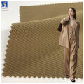 SL1835 250g 76% Polyester 21% Cotton 3% Spandex Big Twill Fabric Anti-Wrinkle 4 Way Stretch Tr Khaki Twill Fabric for Suit