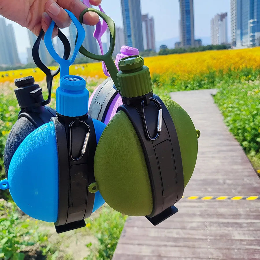 Sports Water Bottle Bpa Free Silicone Squeeze Squirt Nozzle Leak Proof Lid Non Slip Cycling Fitness Water Bottle Custom Logo MegaBDM