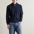 Men's Fashion Cardigan Regular Fitting Long Sleeves Crew Neck Full Zip Lightweight Autumn Cotton Knitwear Sweater 100% Cotton