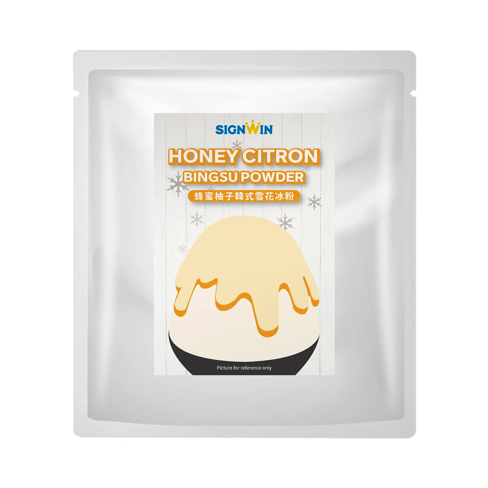 SIGNWIN High Quality Korea Style bingsu powder mix Honey Citron Flavored Sugar Additives Packaged in a Bag