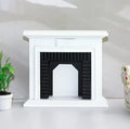 1/6 1/12  Doll House Simulation Ature Mini Fireplace Decoration Cabinet Model Decor