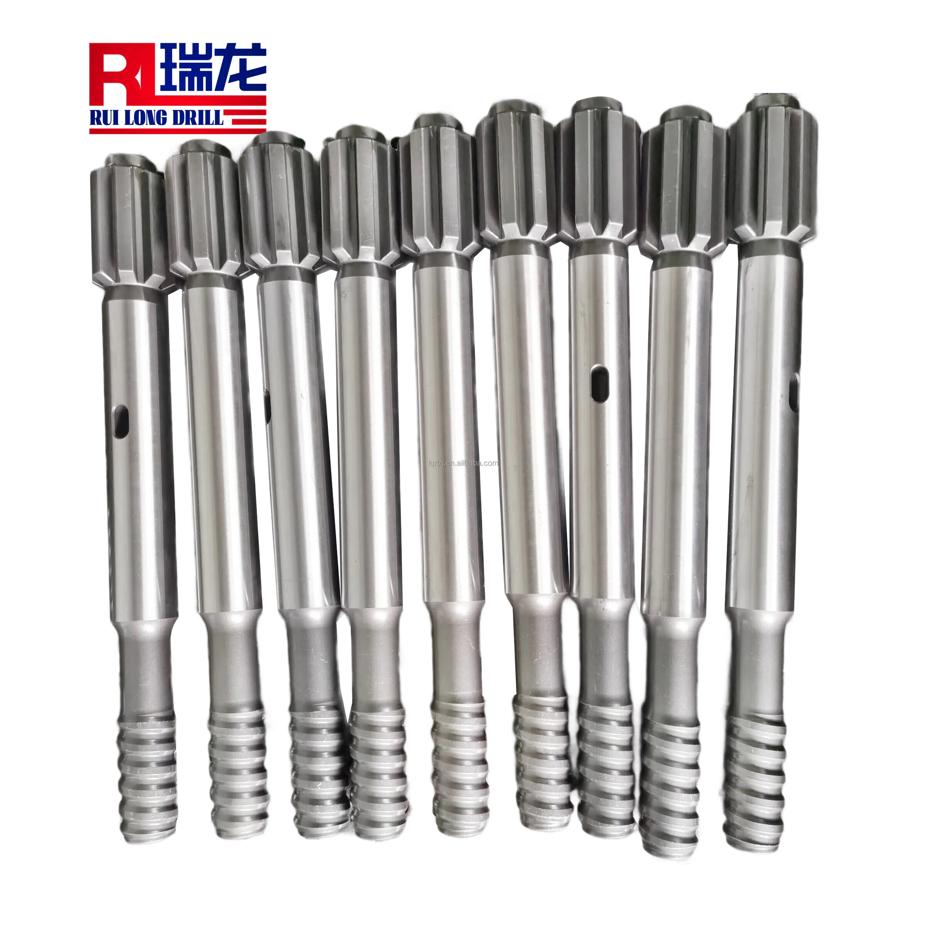 HLX-T38-500 Rock Drilling Rig Shank Adapter Striking Bar for  Hammer