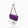 Hot white handbag display bag stand for store