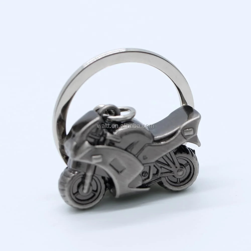 Metal Motorcycle Keychain - 3D Motorcycle Keyring - TURBOOST