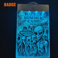 Custom Illuminated LED Badge Personalized Acrylic Event Convention Conference VIP Badge Collectible OEM Manufacturer MegaBDM