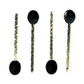 Chien Keng Cute Creative Wedding Eco-Friendly Durable 15cm Heat Resistant Handcrafted Lampworking Multi Color Borosilicate Spoon MegaBDM